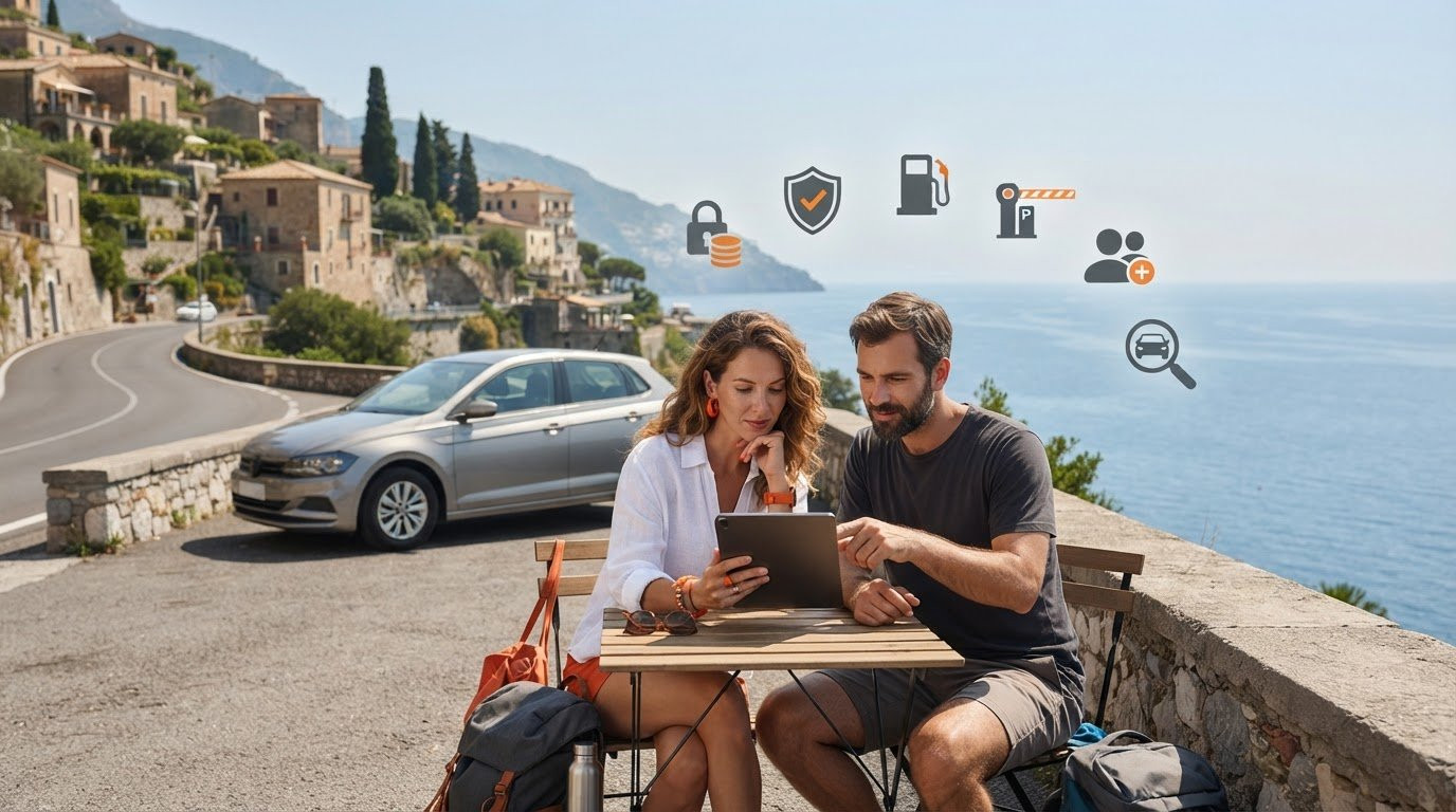 Skriveni troškovi najma automobila u Italiji: što provjeriti prije rezervacije 2026.